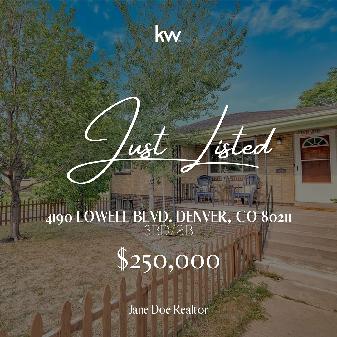 Just Listed Graphic